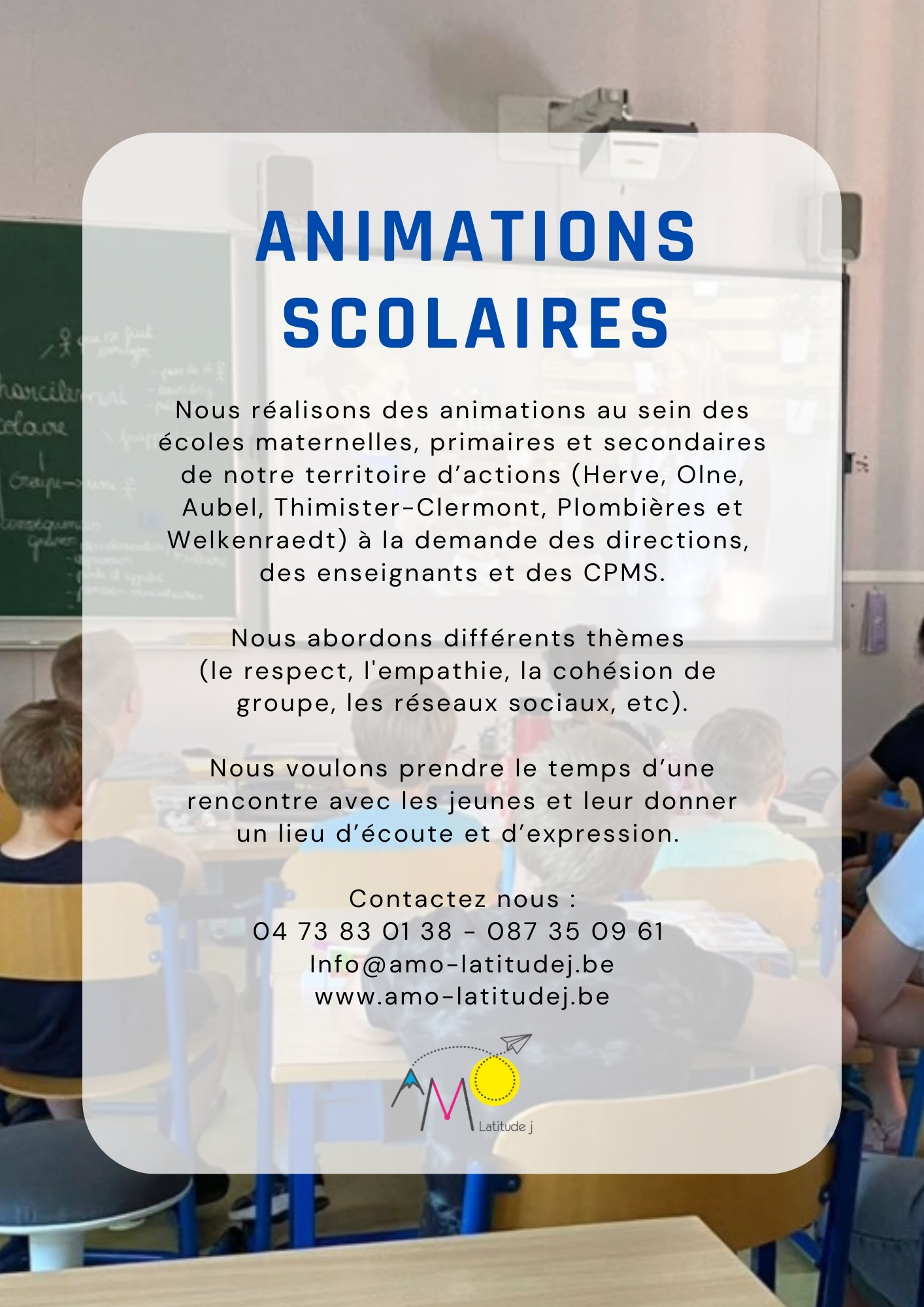 Animations scolaires